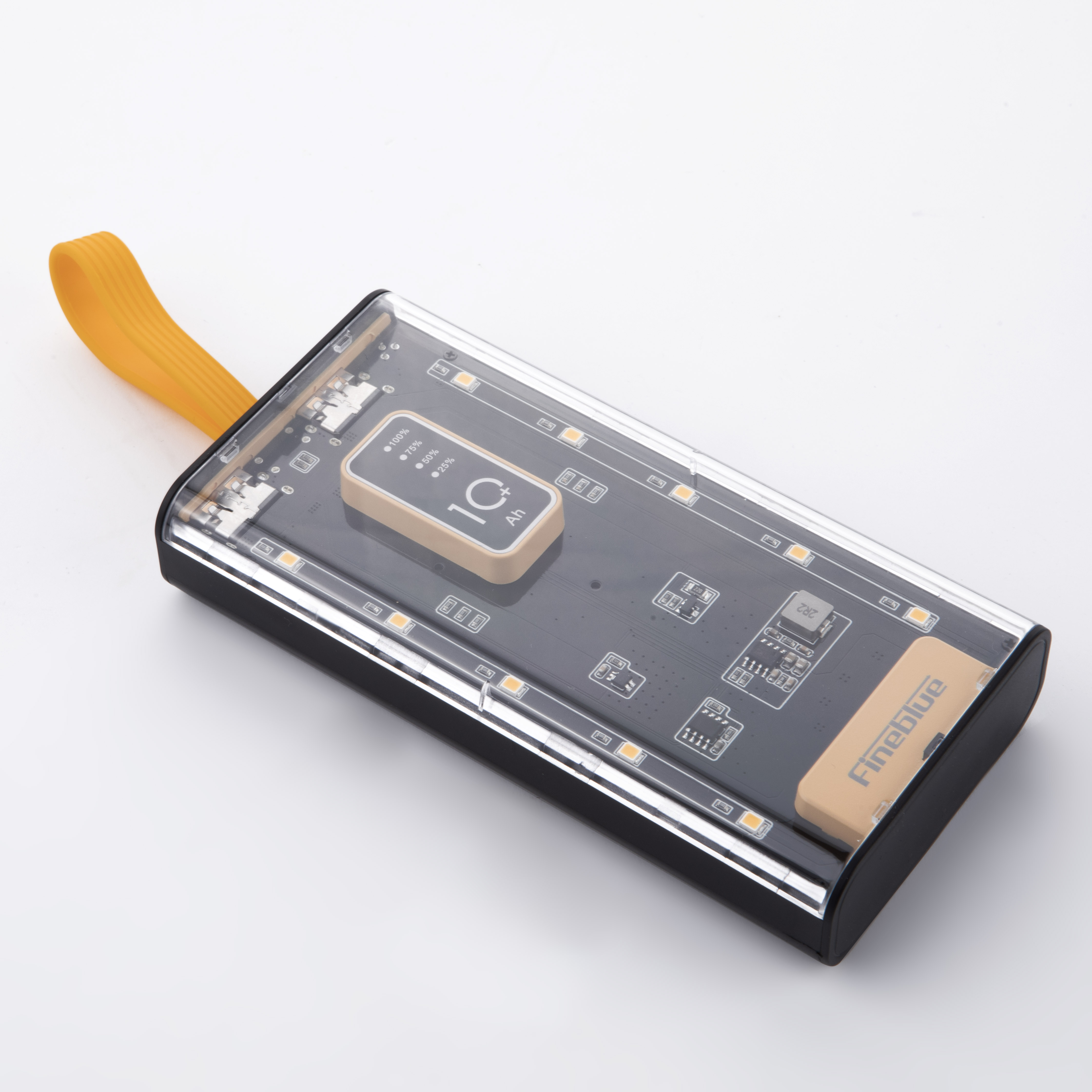 Fineblue FB-1009 Led Işıklı Çoklu Çıkışlı Taşınabilir Powerbank