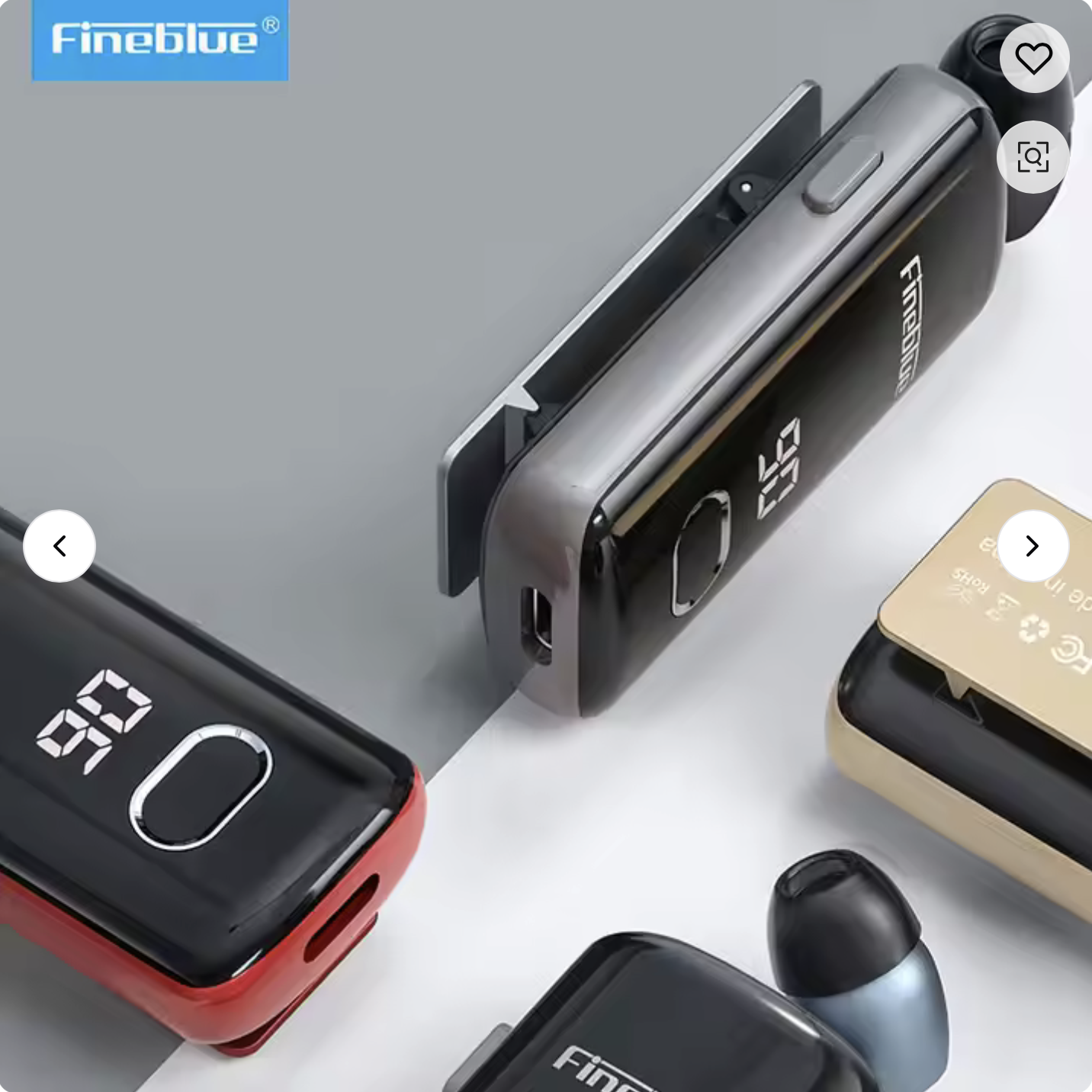 Fineblue F580 Dijital Göstergeli Makaralı Titreşimli Bluetooth Kulaklık