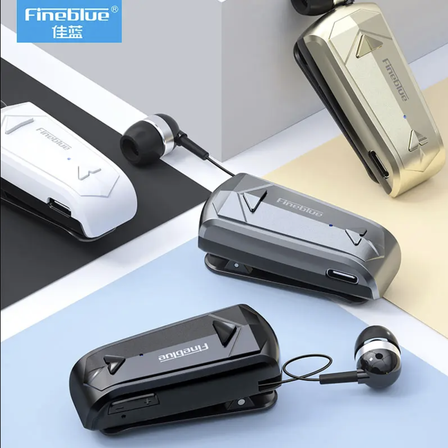 Fineblue F520 Kablosuz Makaralı Kulaklık Bluetooth 5.3 Titreşimli